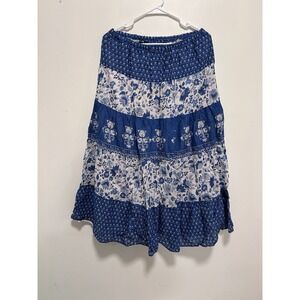 Lauren Ralph Lauren Maxi Skirt Blue Size S